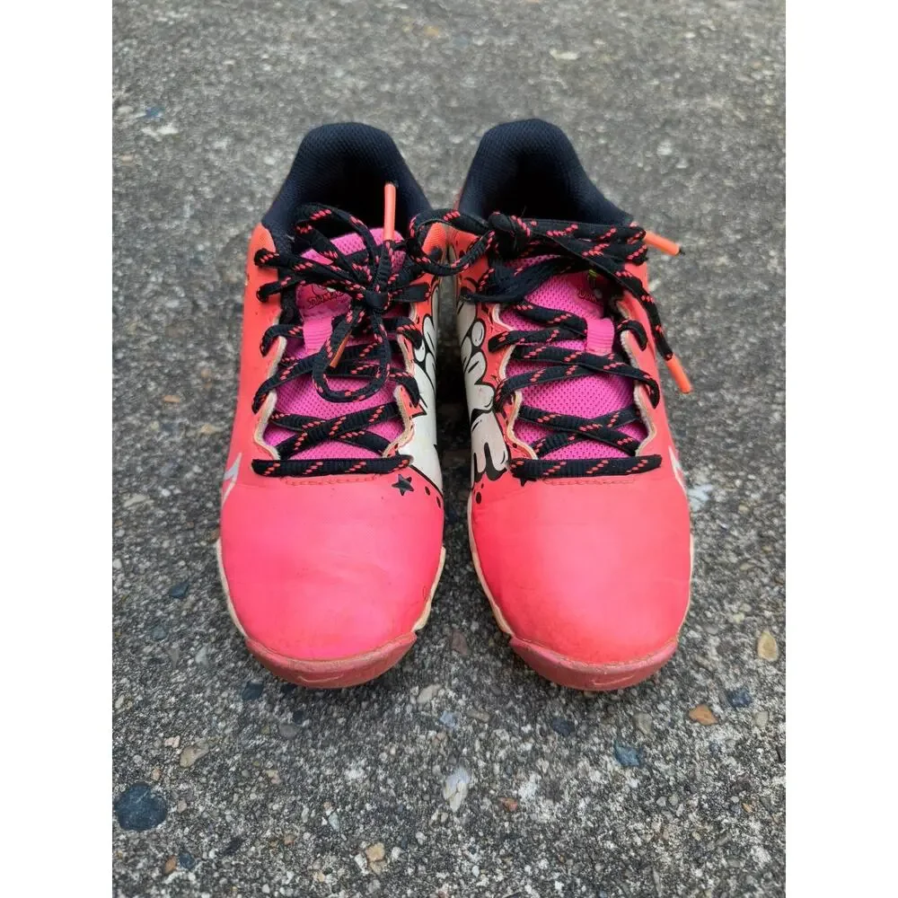 Nike HyperDiamond Fast Flex Youth Girls Softball Cleats Size 2.5Y FZ8655-600